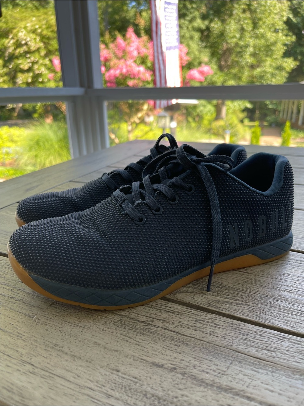 No Bull Outwork Unisex Athletic Navy Blue Trainer Sneakers Womens 11.5 Mens 11